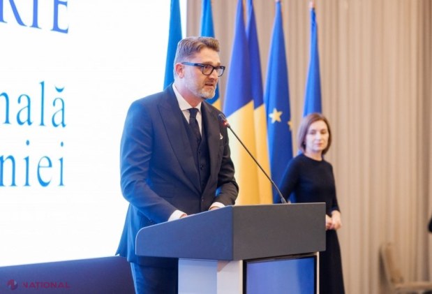 Maia Sandu subliniază importanța sprijinului României pentru Moldova, la recepția de Ziua Națională a României