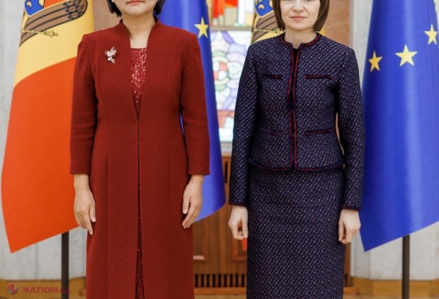 Maia Sandu a primit scrisorile de acreditare de la noi ambasadori ai Chinei și altor șase țări