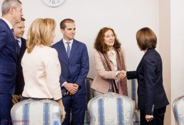 Maia Sandu discută cu eurodeputații despre drumul european al Republicii Moldova și sprijinul de 1,9 miliarde de euro pentru economie