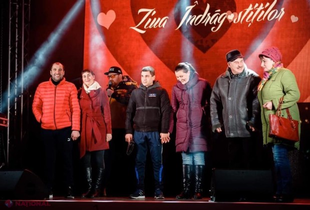 Sărbători fastuoase de Ziua Îndrăgostiților, organizate la inițiativa lui Ilan Șor la Orhei și Taraclia