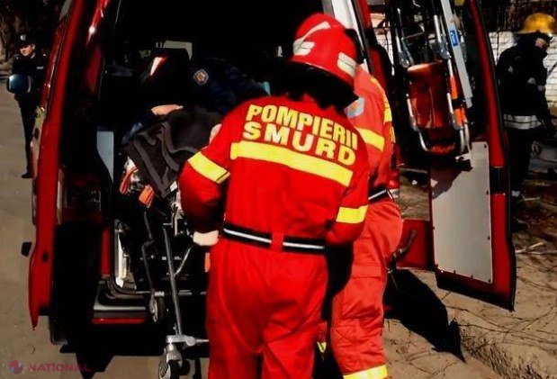 Video // Accident în Bălţi! Un bărbat a fost scos din mașină de salvatorii de la SMURD