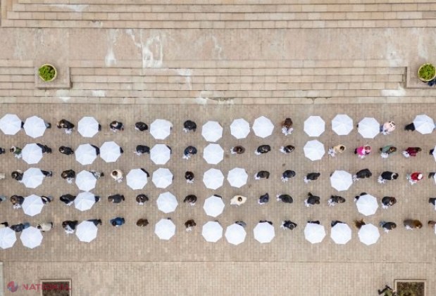 Studenții promovează integritatea academică printr-un flashmob cu ocazia Zilei Internaționale Anticorupție