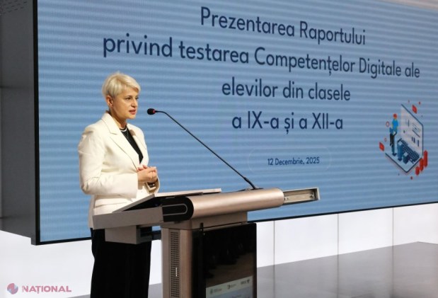 Peste jumătate dintre elevii testați în Moldova și-au demonstrat abilitățile digitale avansate la prima evaluare națională