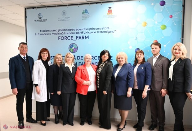Inovație și educație avansată la USMF „Nicolae Testemițanu”: patru noi laboratoare în domeniul farmaceutic deschise cu sprijin internațional