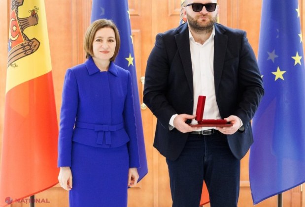 Maia Sandu a premiat cetățeni de onoare pentru contribuții remarcabile în diverse domenii