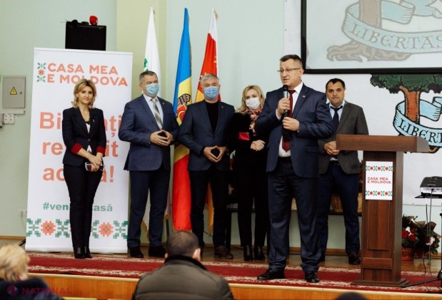 FOTO // Program al Partidului „ȘOR”, cu noi rezultate: încă 49 de familii au revenit la Orhei de peste hotare