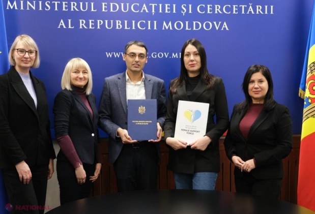 Memorandum semnat pentru integrarea copiilor refugiați ucraineni în școlile din Moldova