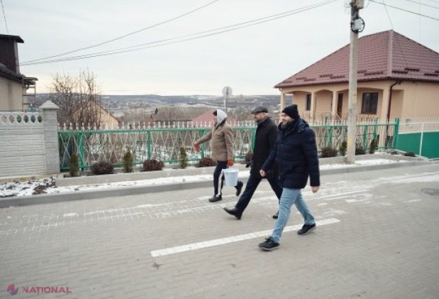 Drum modernizat pe strada Florilor, inaugurat de autorități prin programul „Europa este aproape”