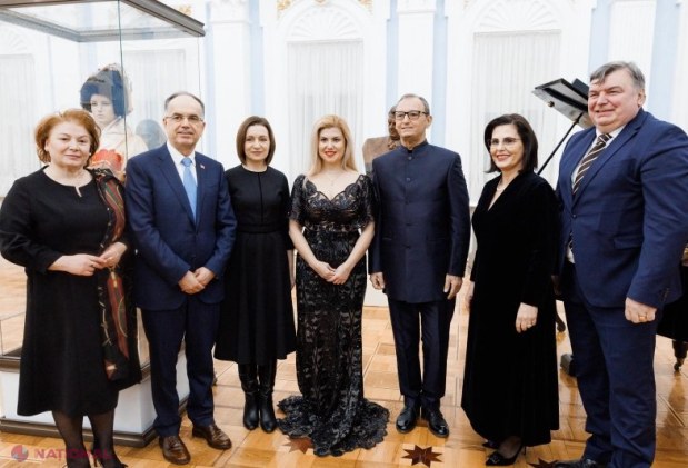 Maia Sandu, la concertul dedicat vizitei oficiale a președintelui Albaniei la Chișinău
