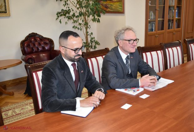 Valeriu Chiveri discută cu reprezentantul Elveției proiecte de reintegrare și cooperare în Republica Moldova
