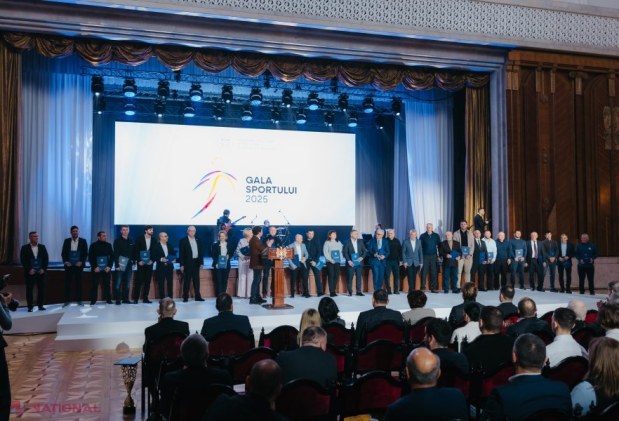 Gala Sportului 2025: peste 100 de premii și 37 de milioane de lei pentru campionii Moldovei