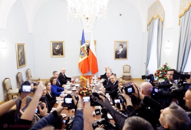 Maia Sandu, vizită oficială la Varșovia: consolidarea parteneriatului moldo-polonez, sprijin pentru aderarea la UE și cooperare în domeniul apărării