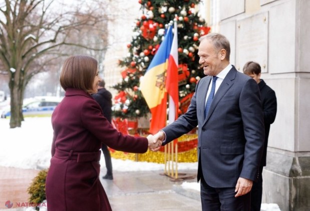 Maia Sandu, vizită oficială la Varșovia: consolidarea parteneriatului moldo-polonez, sprijin pentru aderarea la UE și cooperare în domeniul apărării