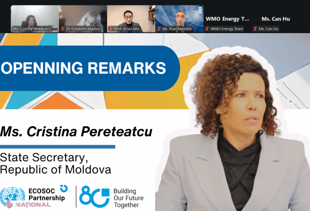 Cristina Pereteatcu promovează la ECOSOC 2026 digitalizarea ca pilon al modernizării și securității energetice a Republicii Moldova