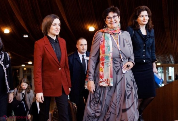 Maia Sandu, la Strasbourg: democrația din Republica Moldova și integrarea europeană, în prim-planul discuțiilor cu liderii Consiliului Europei