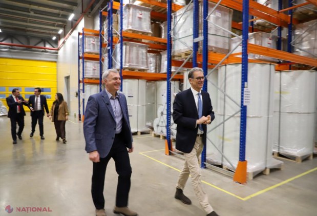 Vicepremierul Osmochescu vizitează fabrica BauTex de la Strășeni, investiție germană de peste 20 milioane de euro care își extinde producția și locurile de muncă în Moldova