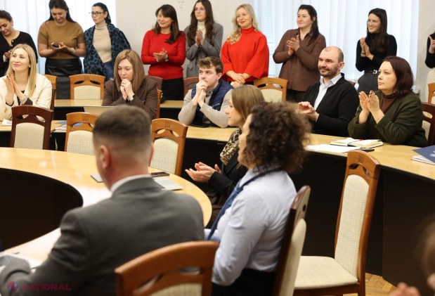 Dorin Junghietu îl prezintă pe Vitalie Mîța, noul secretar de stat la Ministerul Energiei, cu misiunea de a continua reformele din sectorul energetic