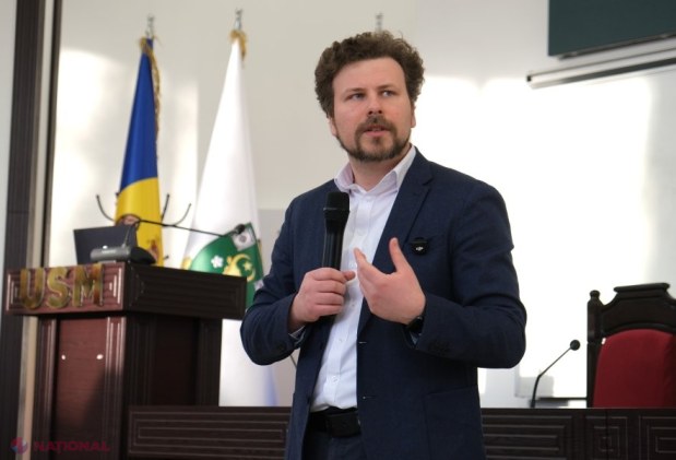 Dan Perciun îi cheamă pe studenții la științe exacte spre o carieră de profesor: „Avem mare nevoie de voi în școli”
