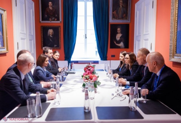 Maia Sandu, la Conferința de Securitate de la München: „Moldova poate fi în prima linie a războiului hibrid purtat de Rusia, dar locul ei este în Uniunea Europeană”