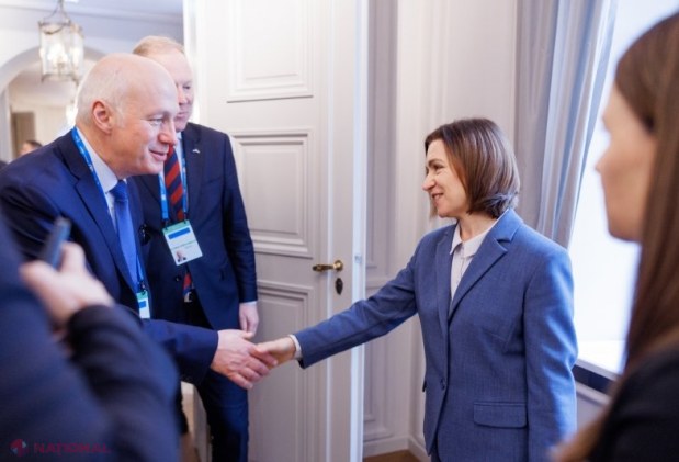 Maia Sandu, la Conferința de Securitate de la München: „Moldova poate fi în prima linie a războiului hibrid purtat de Rusia, dar locul ei este în Uniunea Europeană”