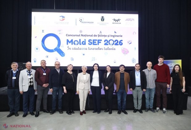 Elevii talentați ai Moldovei, premiați la Concursul Național de Științe și Inginerie „Mold SEF 2026”