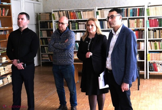 Cinci noi clase pentru elevii refugiați din Ucraina la Gimnaziul „Taras Șevcenko” din Chișinău