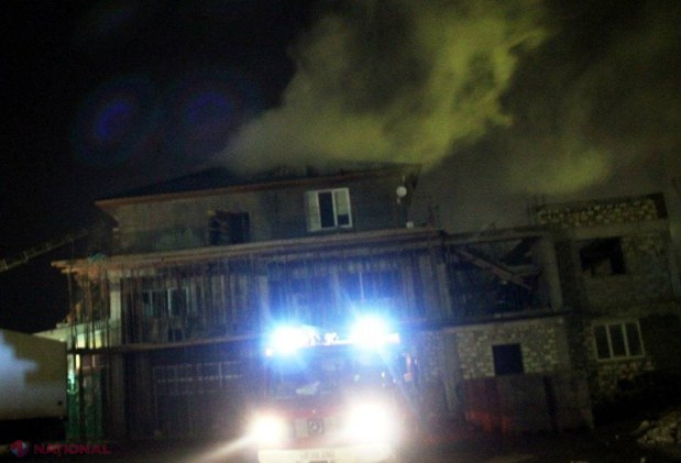 Incendiu pe strada Muncești din capitală