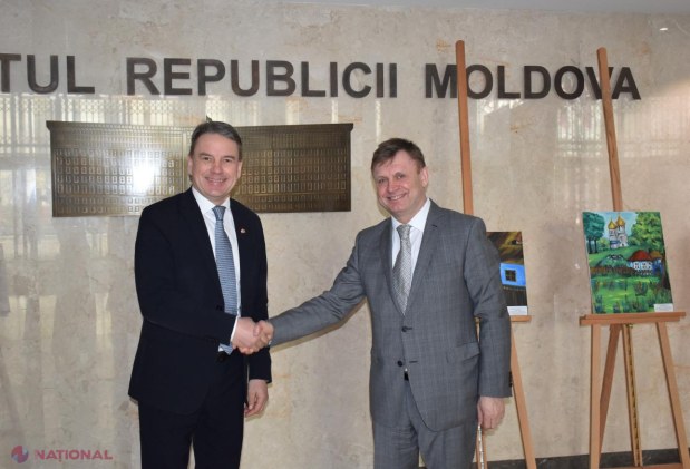 Vicepremierul pentru reintegrare, Valeriu Chiveri, discută cu parlamentari danezi despre parcursul european și situația din regiunea transnistreană