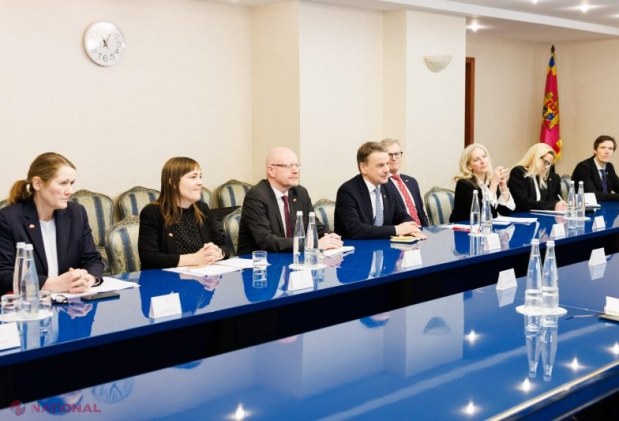 Maia Sandu, discuții la Chișinău cu o delegație daneză privind sprijinul pentru aderarea Republicii Moldova la UE