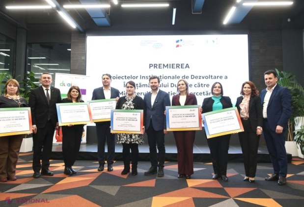 MEC oferă premii de 500.000 de lei și granturi de 25.000 de euro pentru extinderea învățământului dual în școlile profesionale din Republica Moldova
