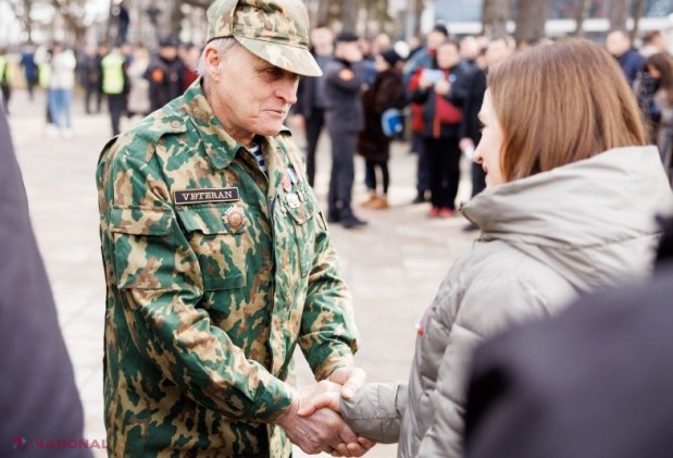 Maia Sandu, la Marșul Memoriei: „Cerem cu fermitate retragerea trupelor rusești și păstrăm vie flacăra libertății”