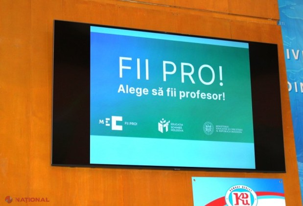 Campania „Fii PRO! Alege să fii Profesor!” promovează cariera didactică în rândul tinerilor la Comrat