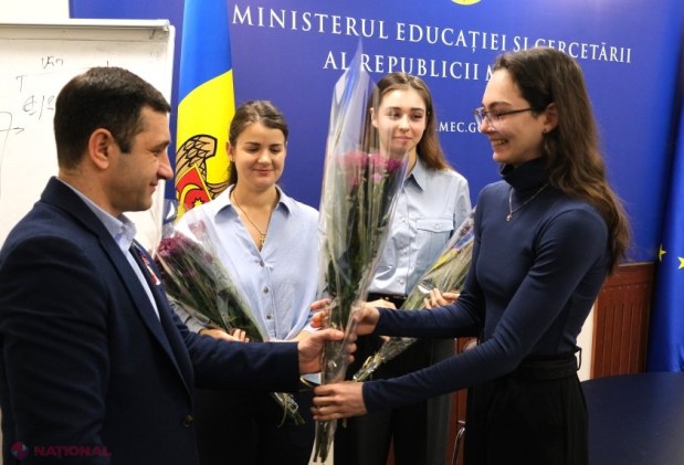 Lotul feminin de tir cu arcul al Moldovei, felicitat de Sergiu Gurin pentru titlul european și medalia de aur la Sofia