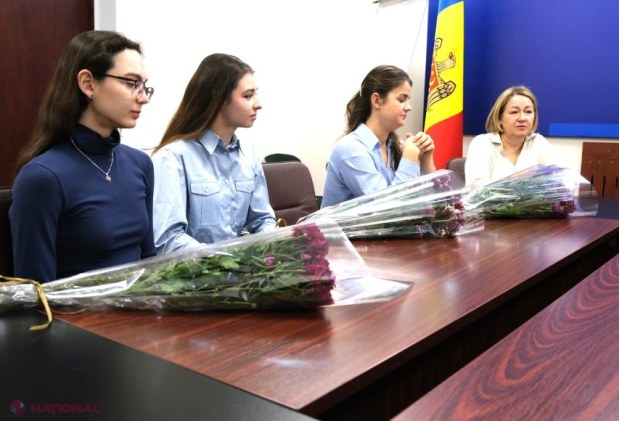 Lotul feminin de tir cu arcul al Moldovei, felicitat de Sergiu Gurin pentru titlul european și medalia de aur la Sofia