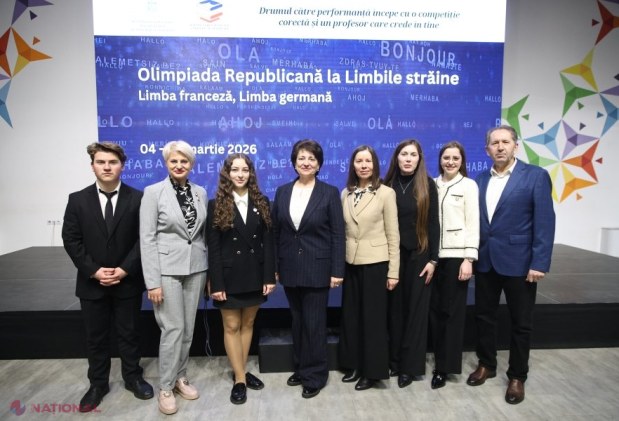 225 de elevi din toată țara, în competiție la Olimpiada Republicană de franceză și germană, la Chișinău