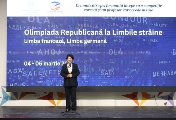 225 de elevi din toată țara, în competiție la Olimpiada Republicană de franceză și germană, la Chișinău