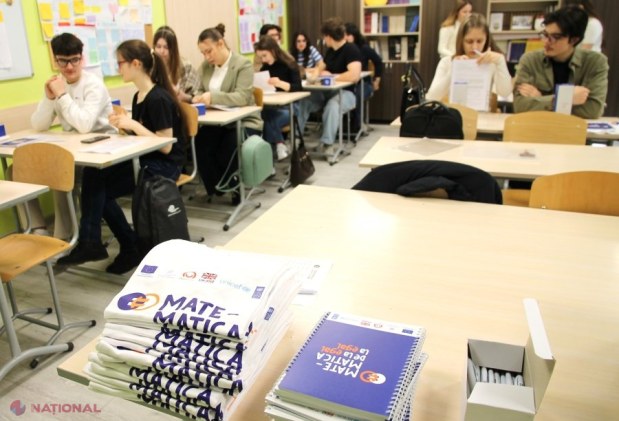 Prima sesiune de instruire pentru mentorii campaniei „Matematica de la egal la egal”, organizată la Chișinău cu participarea a 300 de elevi