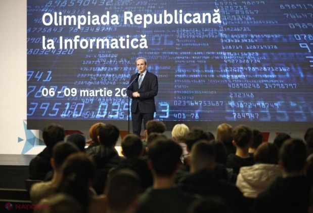 148 de elevi talentați se întrec la Olimpiada Republicană de Informatică la UTM, cu probe digitale și accent pe viitorul tehnologic