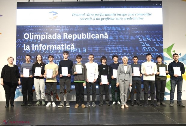 52 de elevi premiați la Olimpiada Republicană de Informatică 2026, găzduită de UTM