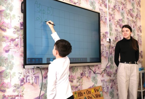 Gimnaziul „Taras Șevcenco” din Chișinău, modernizat cu echipamente digitale și mobilier nou pentru elevi și profesori