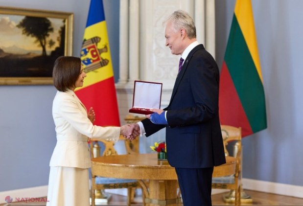 Maia Sandu, vizită oficială la Vilnius: sprijin lituanian pentru integrarea europeană a Moldovei și consolidarea parteneriatului bilateral