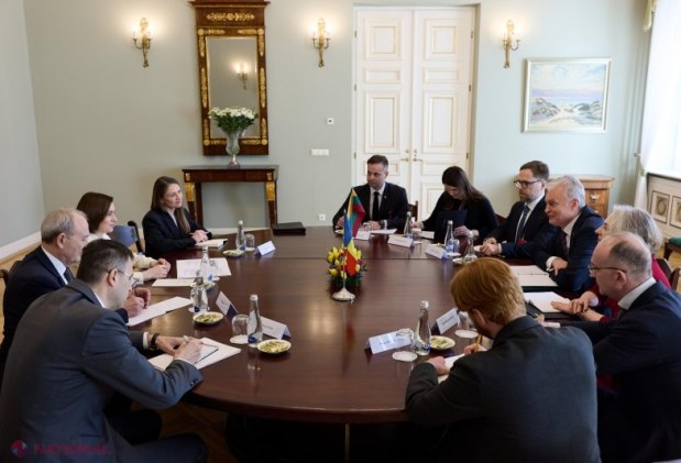 Maia Sandu, vizită oficială la Vilnius: sprijin lituanian pentru integrarea europeană a Moldovei și consolidarea parteneriatului bilateral