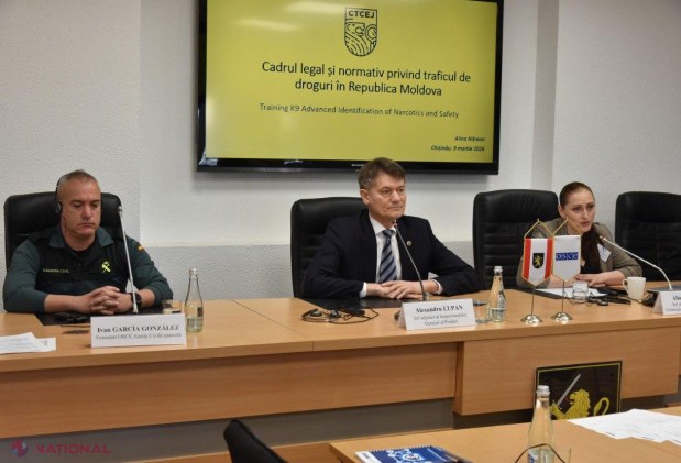 Câinii de serviciu, aliați ai polițiștilor din Moldova în lupta împotriva drogurilor, antrenați de experți internaționali