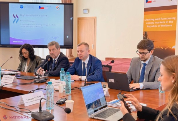 OCDE prezintă la Chișinău studiul privind crearea unor piețe energetice funcționale în Republica Moldova