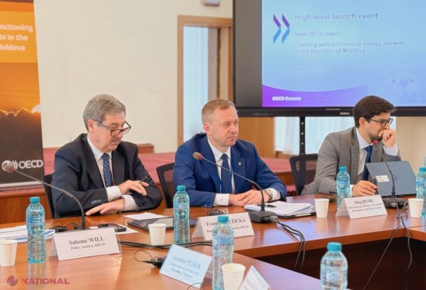 OCDE prezintă la Chișinău studiul privind crearea unor piețe energetice funcționale în Republica Moldova