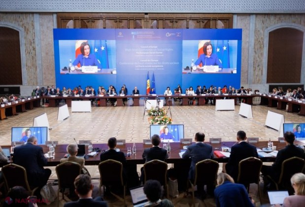 Maia Sandu, la Chișinău, despre Carta Socială Europeană: drepturile sociale, scut împotriva tentativelor de subminare a democrației în Moldova și în Europa
