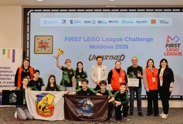 Chișinăul, epicentrul inovației în robotică: Finala FIRST LEGO League Challenge Moldova 2026 a desemnat echipa RoboRangers campioană națională