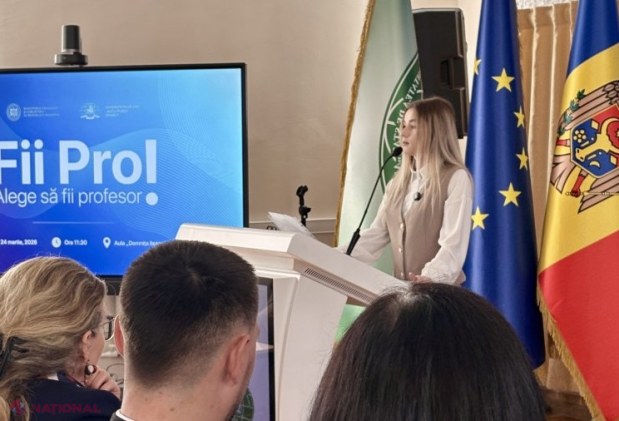 Campania „Fii PRO! Alege să fii profesor!” promovează cariera didactică la Universitatea „Alecu Russo” din Bălți, cu indemnizații de până la 200.000 de lei pentru tinerii profesori