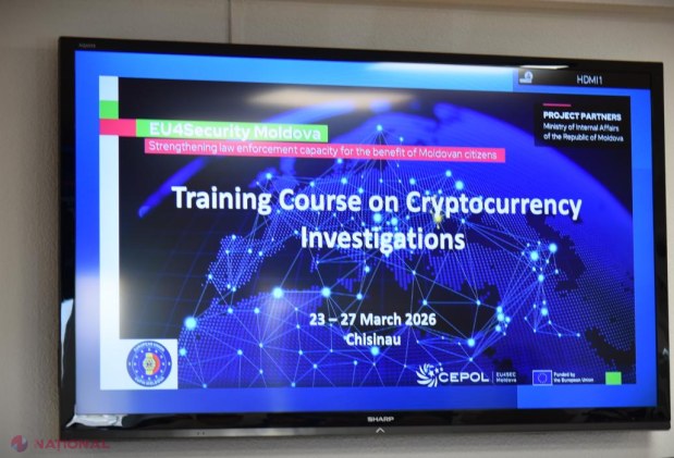 Polițiști și experți din Moldova instruiți cinci zile pentru investigarea tranzacțiilor cu criptomonede și combaterea criminalității financiare moderne