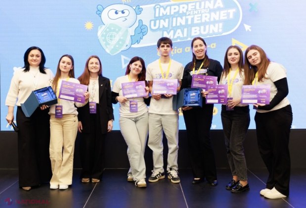 Tineri din toată țara promovează utilizarea sigură a inteligenței artificiale la Concursul național „Împreună pentru un internet mai bun”
